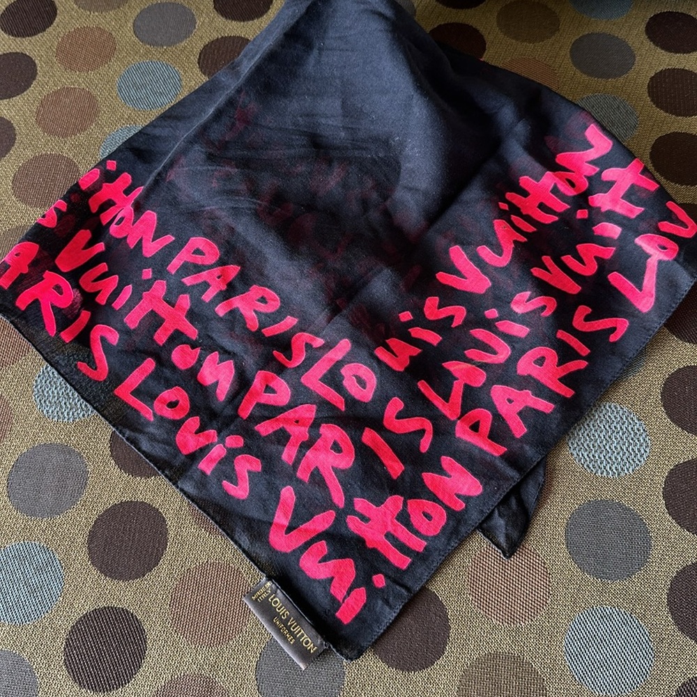 Louis Vuitton Stephen Sprouse handkerchief
